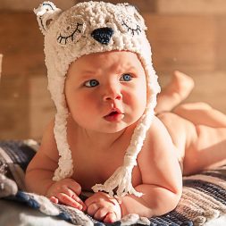 Первая фотосессия малышей до года Первая фотосессия малышей до года