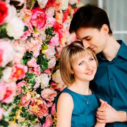 Фотосессия в весеннем стиле в студии Фотосессия в весеннем стиле в студии