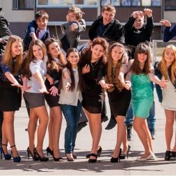 Флешмоб на выпускной