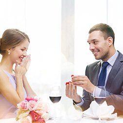 Предложение в ресторане Предложение в ресторане