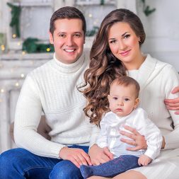 Фотосессия годовалого ребенка в студии Фотосессия годовалого ребенка в студии